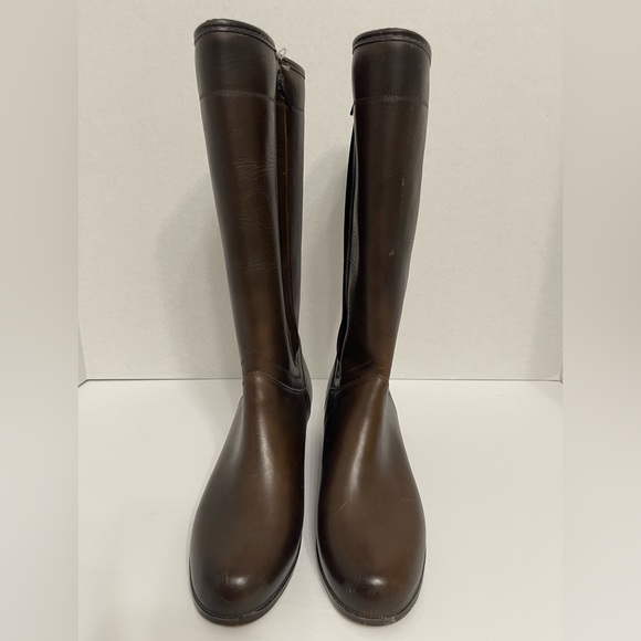 Vintage Moulded Construction zip calf riding boot-size 7-Sherpa lined - Picture 2 of 13